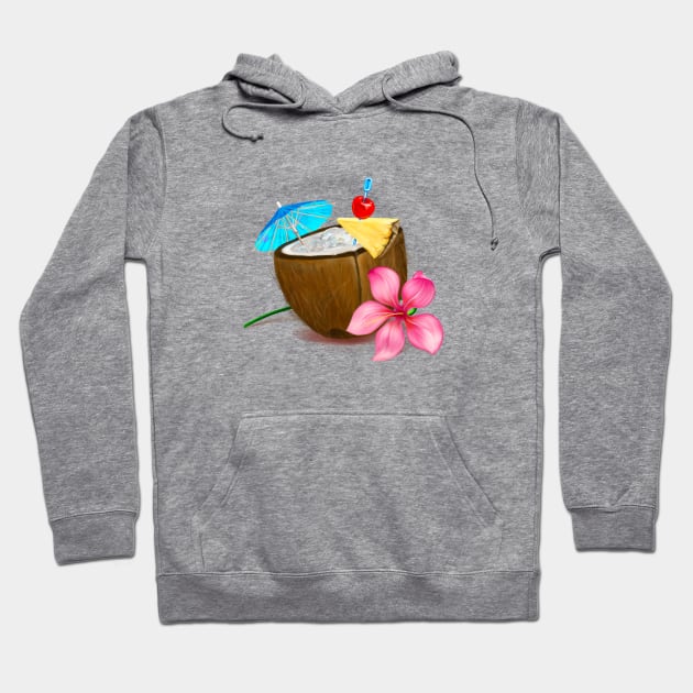 Cocktails art Hoodie by Matross art